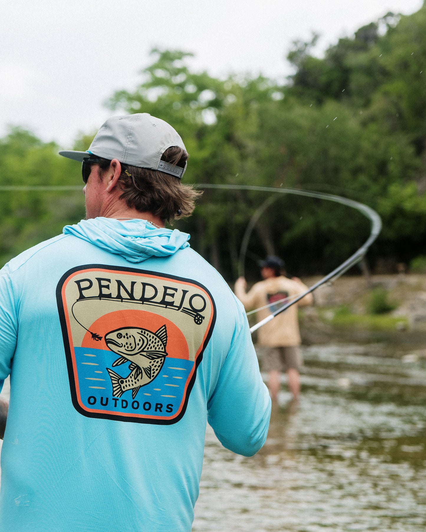 Hooded Channel Bass Fishing Shirt