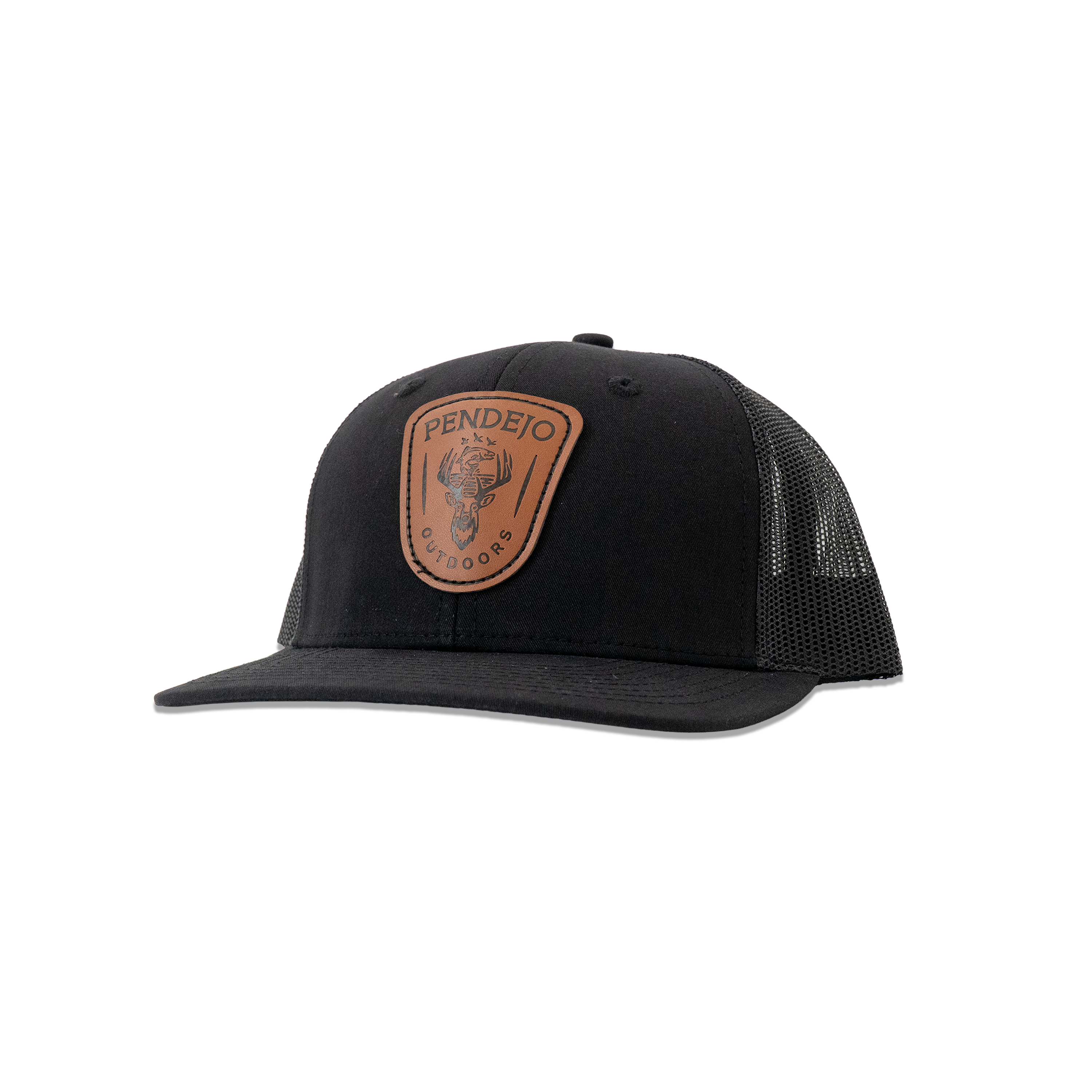 Black DTF (Deer, Teal, Fish) Hat – Pendejo Outdoors