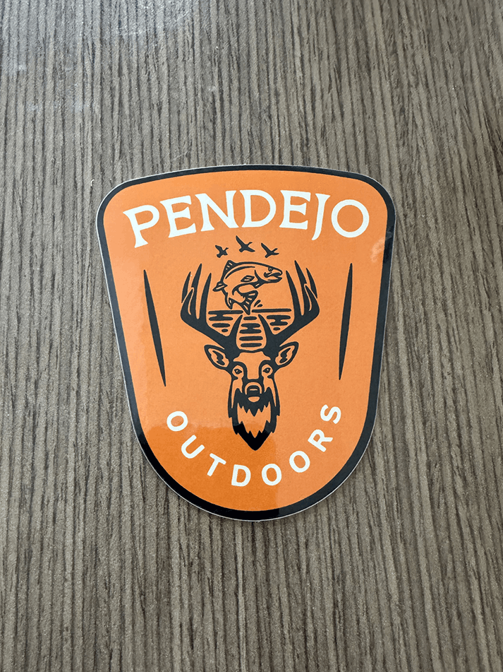 DTF Orange Sticker – Pendejo Outdoors