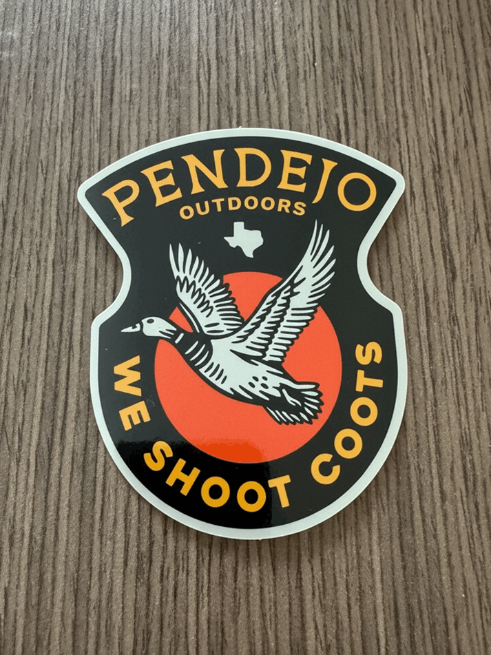 Coot Sticker – Pendejo Outdoors