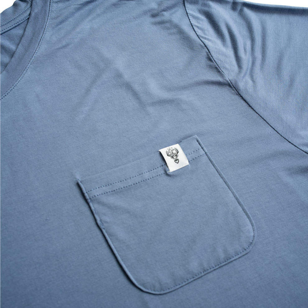 Pocket Tee Blue image 1