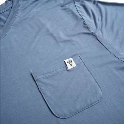 Pocket Tee Blue image 1