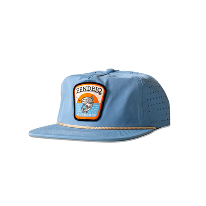 Channel Bass Hat in Powder Blue
