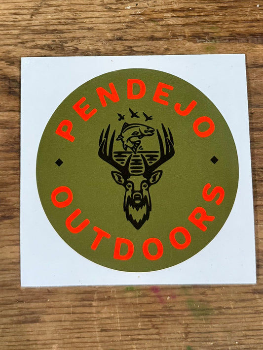 DTF Sticker (Deer, Teal, Fish)