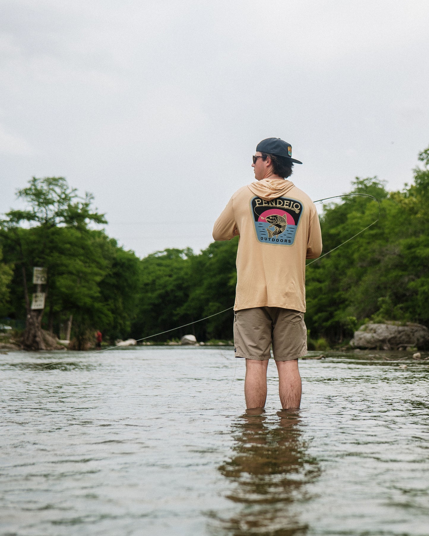 Hooded Channel Bass Fishing Shirt