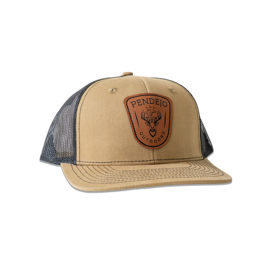 Tan DTF (Deer, Teal, Fish) Hat