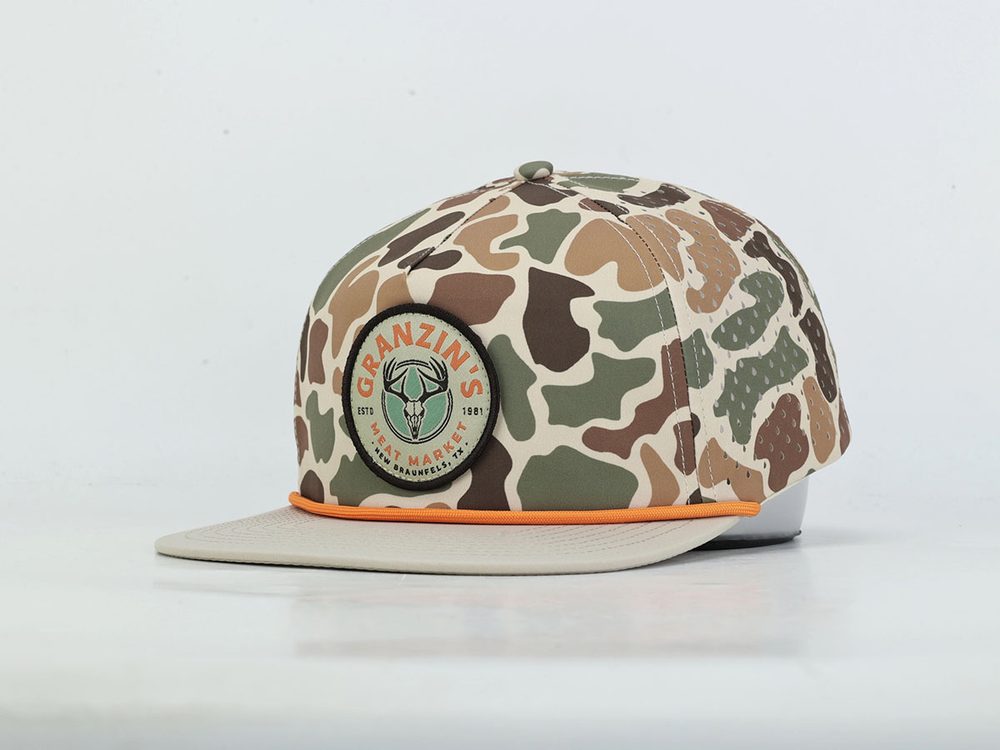 Granzin's Market Camo Deer Skull collab hat