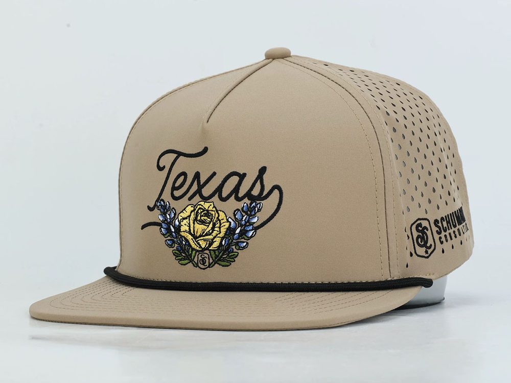Schumann Tan Yellow Rose collab hat
