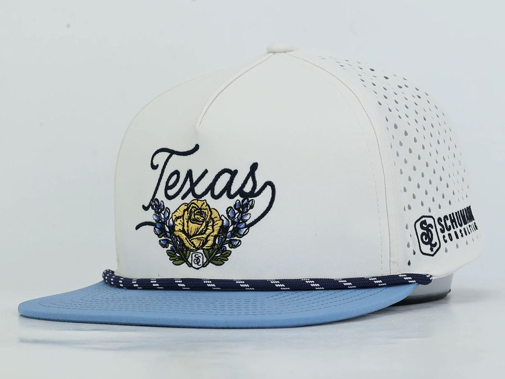 Schumann White Yellow Rose collab hat
